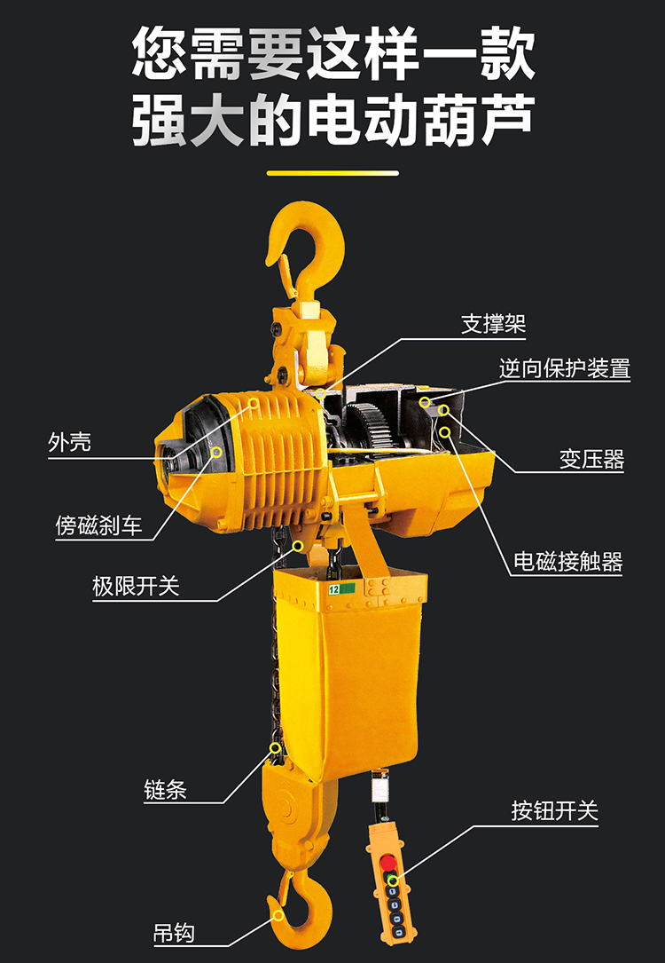 電動葫蘆結(jié)構圖